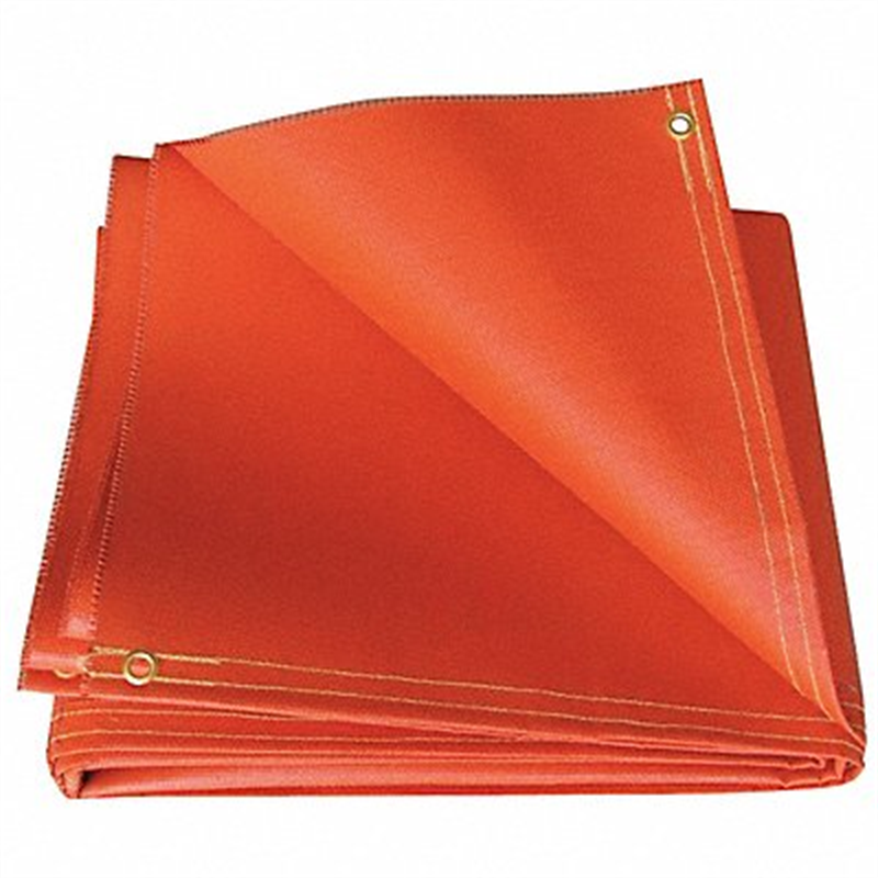 Lincoln Flame Retardant Vinyl Welding Screen/Curtain - 6 X 8 Ft. - Dark